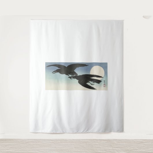 Ohara Koson art Wandkleed (Voorkant)