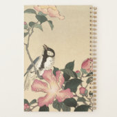 Ohara Koson, Bird and Pink Flowers - Japans Planner (Achterkant)