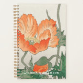 Ohara Koson -  Japans Oranje klaproos Planner (Voorkant)