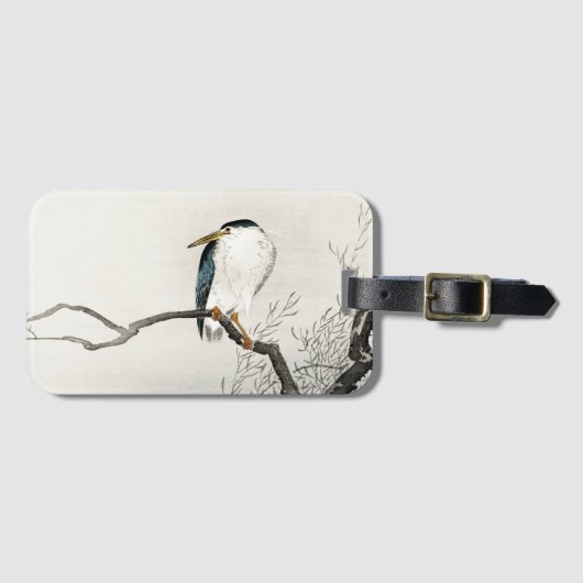  Ohara Koson japans vogel Bagagelabel (Voorkant (horizontaal))