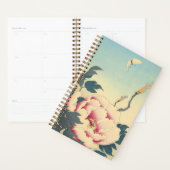 Ohara Koson, roze volken - Japanse fijne kunst Planner (Display)