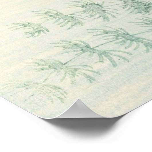 Ohara Koson Twee goudvissen en waterwiet Japans Poster (Hoek)