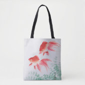 ohara koson's Japanese painting tote bag,小原古邨 Tote Bag (Voorkant)
