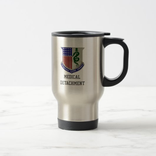 OHARNG MED DET STAINLESS REVEL MUG REISBEKER (Rechts)
