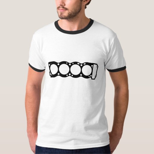 OHC Head Gasket (zwart) T-shirt (Voorkant)