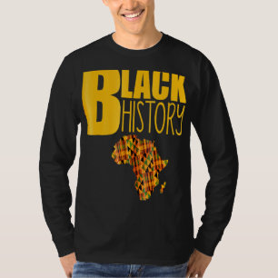 Oheneba Kleding Zwart Geschiedenis Afrika Kente Pa T-shirt