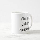 Ohh Dit Roept Om Een Spreadsheet, Spreadsheet Koni Koffiemok (Voorkant rechts)
