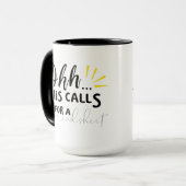 Ohh dit vraagt om een Spreadsheet Accountant kanto Mok (Voorkant links)