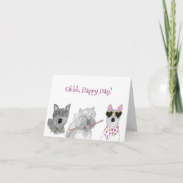 Ohh Gelukkige Dag! Kaart