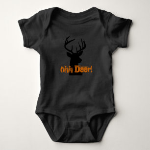 ohh hert grijs romper