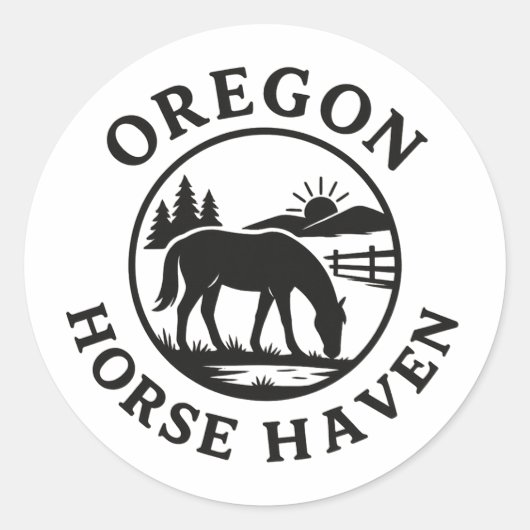 OHH-Sticker Ronde Sticker (Voorkant)