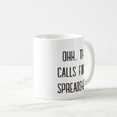 Ohh This Calls for a Spreadsheet, Data Analyst Fun Koffiemok (Voorkant rechts)