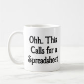 Ohh This Calls for a Spreadsheet, Funny Auditor Koffiemok (Links)
