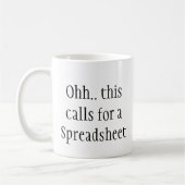 Ohh This Calls for a Spreadsheet, Funny Engineer Koffiemok (Links)
