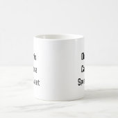 Ohh This Calls for a Spreadsheet, Hilarious Budget Koffiemok (Center)