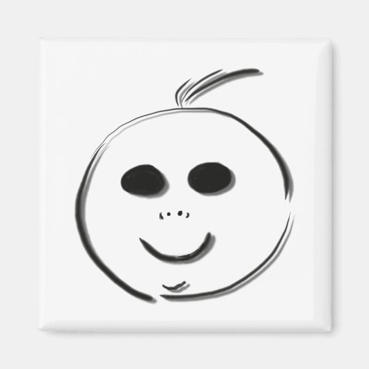 Ohhh... Baby Doodlenut van Cussdum Design Magneet (Voorkant)