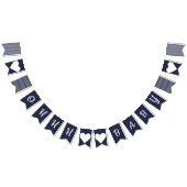 Ohhh Baby Nautical Bunting Vlaggetjes (Alle)