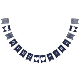 Ohhh Baby Nautical Bunting Vlaggetjes