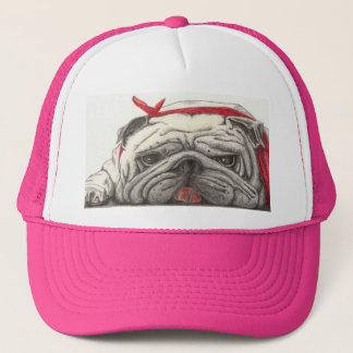 "Ohhh, BULL DOG!!" Trucker Pet