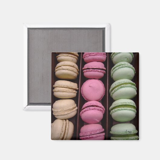 Ohhh macarons magneet (Voorkant / Achterkant)