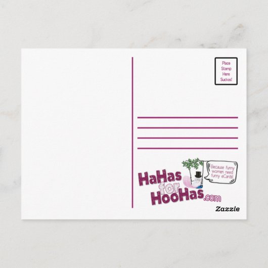 Ohhh, Mammogram ... Briefkaart (Achterkant)