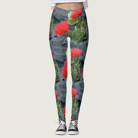 "Ōhia Lehua Leggings (Voorkant)