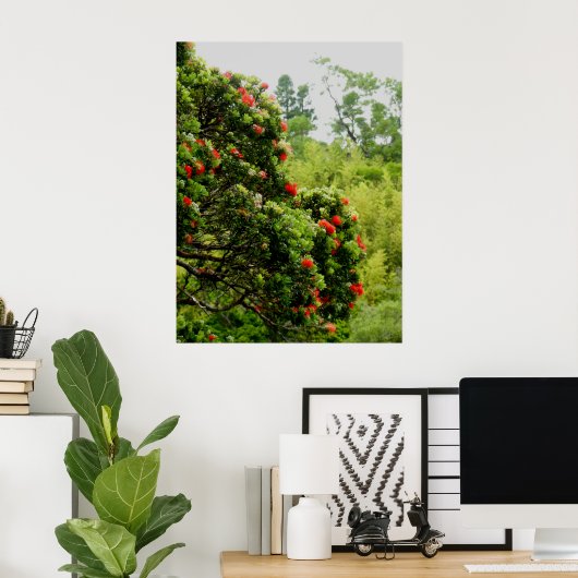 Ohia Lehua Poster (Thuiskantoor)