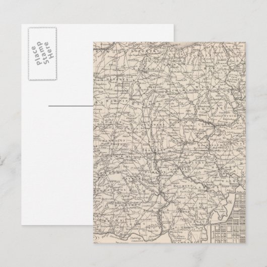 Ohio 10 briefkaart (Voorkant / Achterkant)