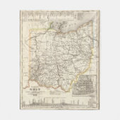 Ohio 12 fleece deken (Voorkant)