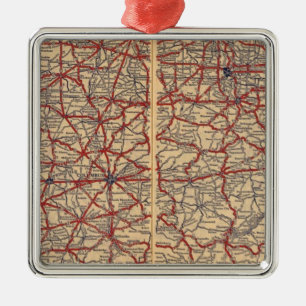 Ohio 14 metalen ornament