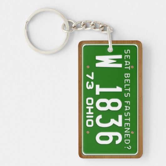 Ohio 1973  Bord Sleutelhanger (Voorkant)