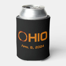 Ohio 2024 totale zonsverduistering blikjeskoeler