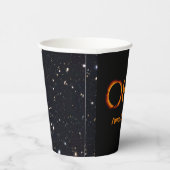 Ohio 2024 totale zonsverduistering papieren bekers (Rechts)