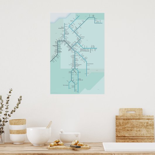 Ohio 20 x 30 inch poster (Keuken)