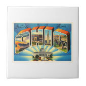 Ohio #2 OH Old Vintage Travel Souvenir Tegeltje (Voorkant)