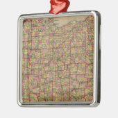 Ohio 3 metalen ornament (Links)