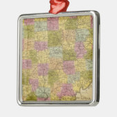 Ohio 3 metalen ornament (Links)