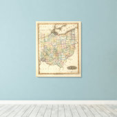 Ohio 5 canvas afdruk (Insitu (Houten vloer))