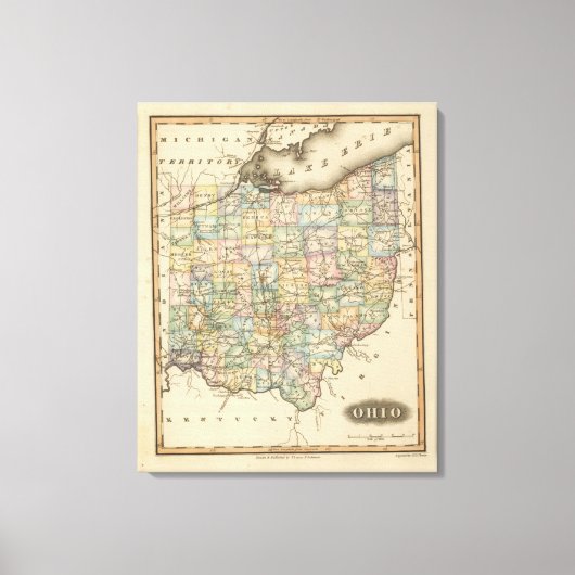 Ohio 5 canvas afdruk (Voorkant)