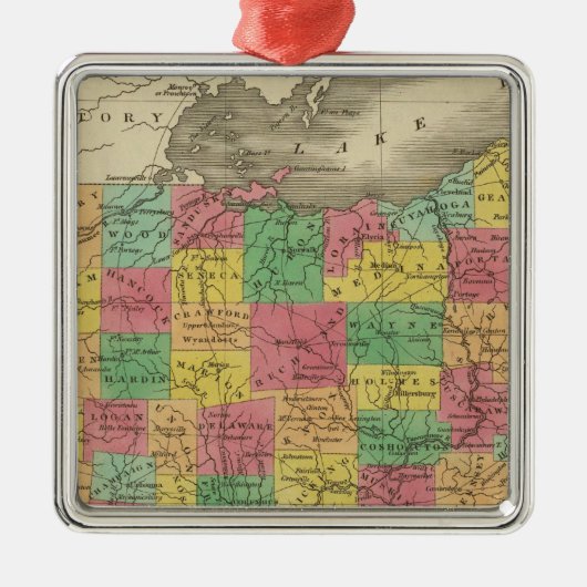 Ohio 5 metalen ornament (Voorkant)