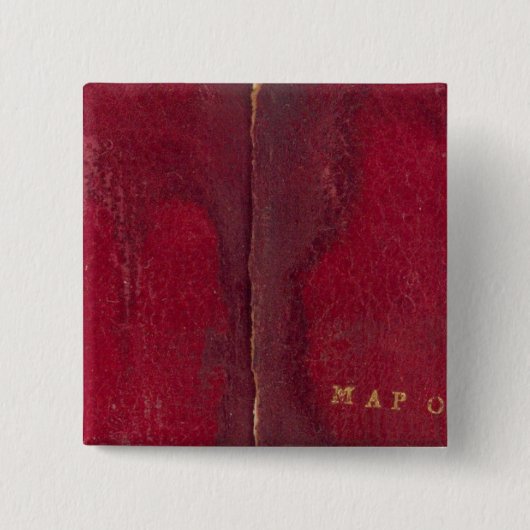 Ohio 5 vierkante button 5,1 cm (Voorkant)