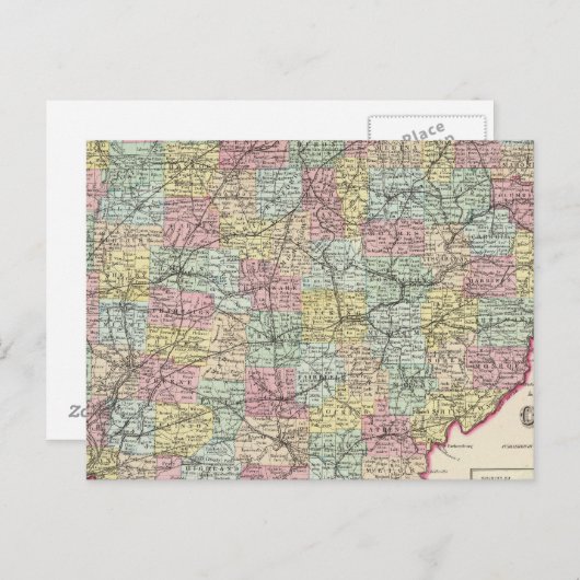 Ohio 6 briefkaart (Voorkant / Achterkant)