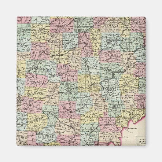Ohio 6 magneet (Voorkant)