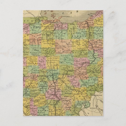 Ohio 7 briefkaart (Voorkant)