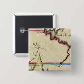 Ohio 8 vierkante button 5,1 cm (Voorkant /achterkant)