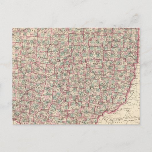 Ohio 9 briefkaart (Voorkant)