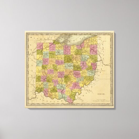 Ohio 9 canvas afdruk (Voorkant)