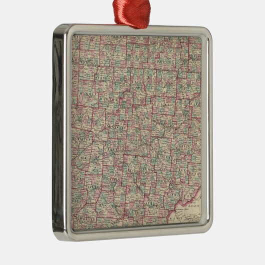 Ohio 9 metalen ornament (Rechts)