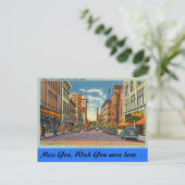 Ohio, Adams Street, Toledo Briefkaart (Staand voorkant)