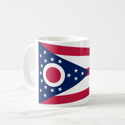 Ohio (Amerikaanse staat) Koffiemok (Voorkant links)